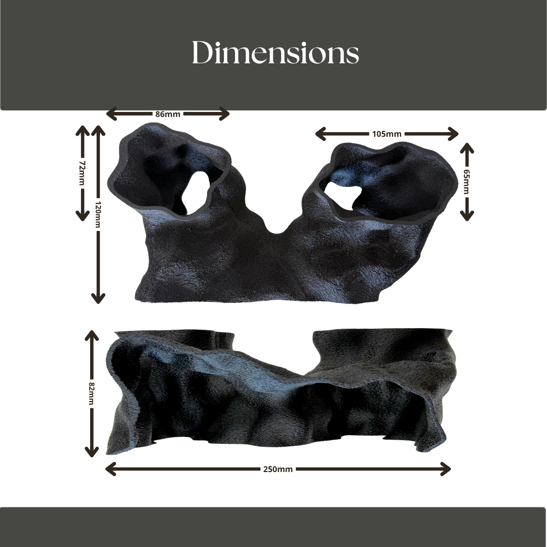 Double Entrance Aquarium and Terrarium Natural Tunnel